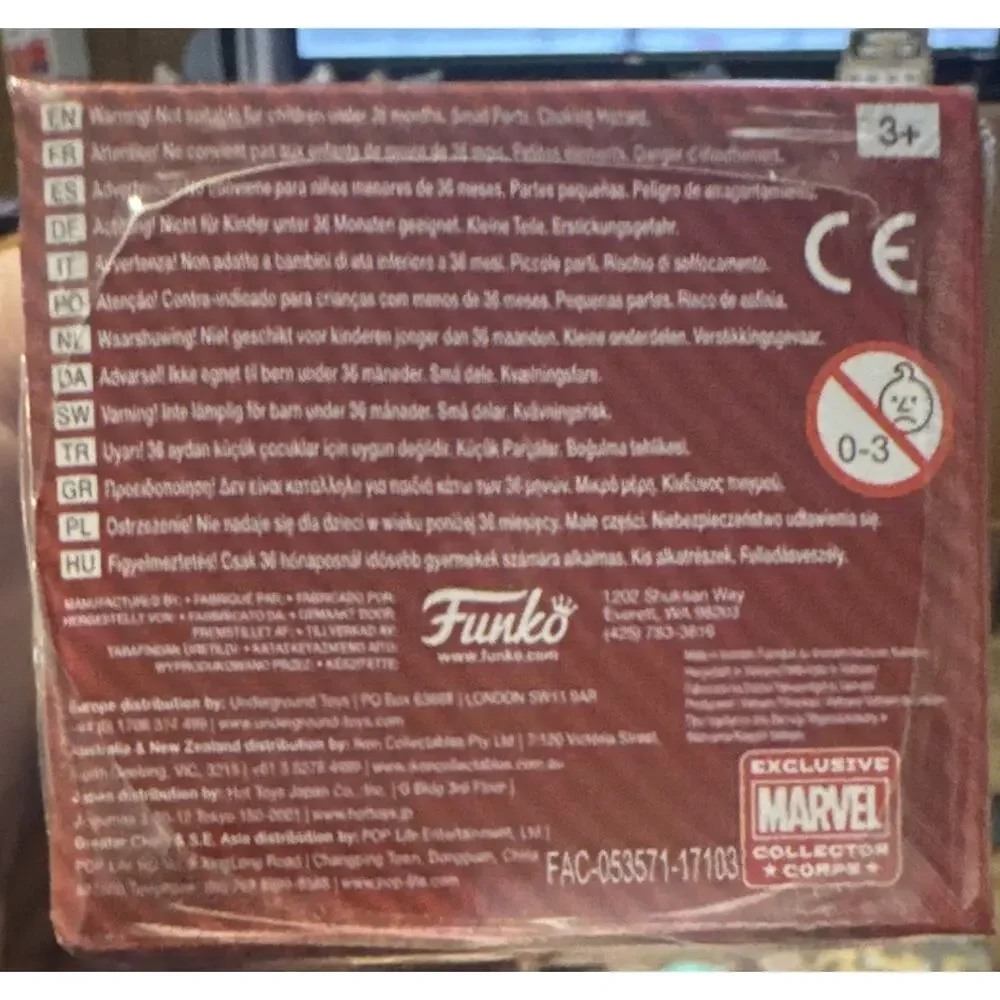Funko Mystery Minis Marvel Vulture Spider-Man Homecoming Vinyl Bobble-Head MCC